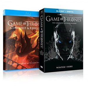 Game of Thrones: The Complete Seventh Season w/ Conquest &amp; Rebellion [Blu-ray + Digital] Cover