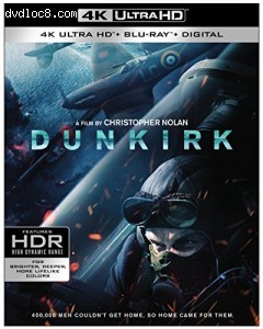 Dunkirk [4K Ultra HD + Blu-ray + Digital] Cover