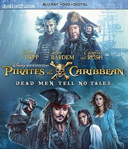 Pirates Of The Caribbean: Dead Men Tell No Tales [Blu-ray] Cover