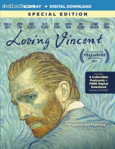 Loving Vincent: Special Edition [Blu-ray + Digital] Cover