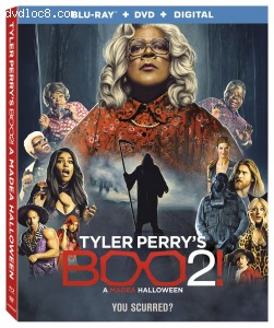 Boo 2! A Madea Halloween [Blu-ray + DVD + Digital] Cover