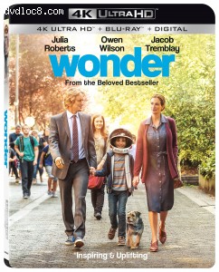 Wonder [4K Ultra HD + Blu-ray + Digital] Cover