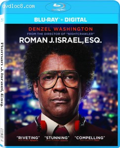 Roman J. Israel, Esq. [Blu-ray + Digital] Cover