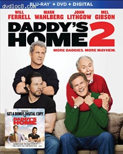 Daddy's Home 2 [Blu-ray + DVD + Digital] Cover