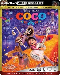 Coco [4K Ultra HD + Blu-ray + Digital] Cover
