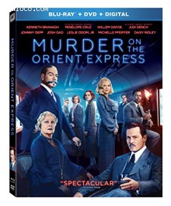 Murder On The Orient Express [Blu-ray + DVD + Digital] Cover