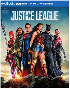 Justice League [Blu-ray + DVD + Digital] Cover