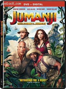 Jumanji: Welcome to the Jungle Cover
