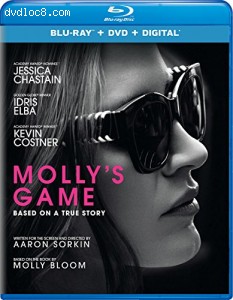 Molly's Game [Blu-ray] Cover