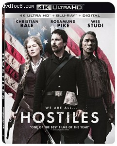 Hostiles [4K Ultra HD + Blu-ray + Digital] Cover