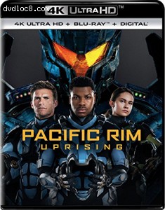 Cover Image for 'Pacific Rim Uprising [4k Ultra HD + Blu-ray + UltraViolet]'