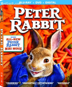 Peter Rabbit [Blu-ray + DVD + Digital] Cover