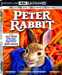 Peter Rabbit [4K Ultra HD + Blu-ray + Digital] Cover