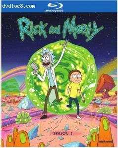 Rick &amp; Morty: Season 1 [Blu-ray] Cover