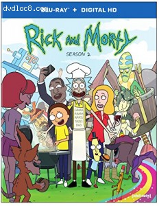 Rick and Morty: The Complete Second Season [Blu-ray] Cover