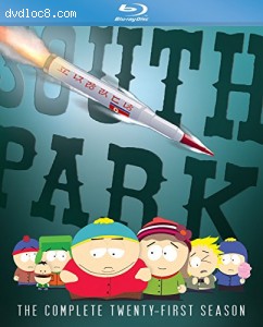South Park: The Complete Twenty-First Season [Blu-ray] Cover
