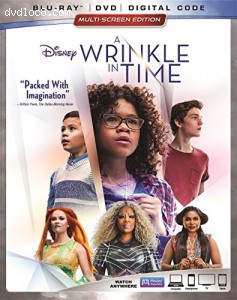 A Wrinkle in Time [Blu-ray + DVD + Digital] Cover