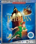 Cover Image for 'Peter Pan: Anniversary Edition [Blu-ray + DVD + Digital]'