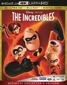 Incredibles, The [4K Ultra HD + Blu-ray + Digital] Cover