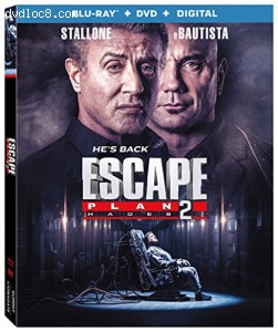 Escape Plan 2: Hades [Blu-ray + DVD + Digital] Cover