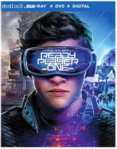 Ready Player One [Blu-ray + DVD + Digital] Cover