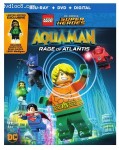 Cover Image for 'Lego DC Comics Super Heroes: Aquaman - Rage of Atlantis [Blu-ray + DVD + Digital]'