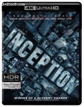 Cover Image for 'Inception (4K Ultra HD + Blu-ray + Digital)'