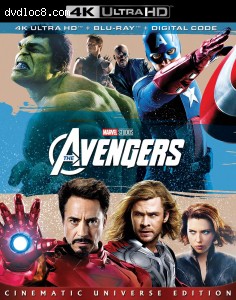 Avengers, The [4K Ultra HD + Blu-ray + Digital] Cover