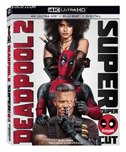 Deadpool 2 [4K Ultra HD + Blu-ray + Digital] Cover
