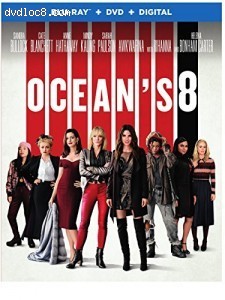 Ocean's 8 [Blu-ray + DVD + Digital] Cover