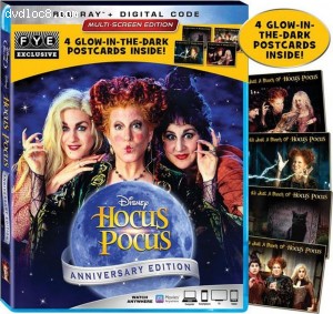 Hocus Pocus: Anniversary Edition (FYE Exclusive) [Blu-ray + Digital] Cover