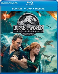 Jurassic World: Fallen Kingdom [Blu-ray + DVD + Digital]