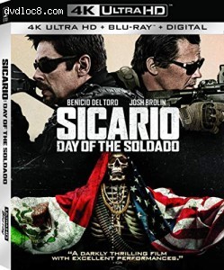 Sicario: Day Of The Soldado [4K Ultra HD + Blu-ray + Digital] Cover