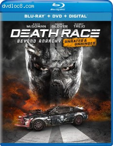 Death Race 4: Beyond Anarchy (Unrated and Unhinged) [Blu-ray + DVD + Digital] Cover