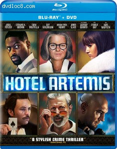 Hotel Artemis [Blu-ray + DVD] Cover