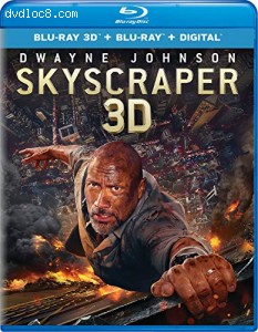Skyscraper [Blu-ray 3D + Blu-ray + Digital] Cover