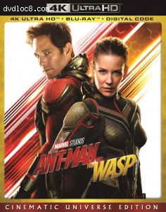 Ant-Man and The Wasp [4K Ultra HD + Blu-ray + Digital] Cover