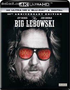 Big Lebowski, The: 20th Anniversary Edition [4K Ultra HD + Blu-ray + Digital] Cover