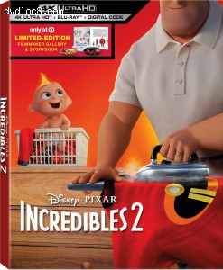 Incredibles 2 (Target Exclusive DigiBook) [4K Ultra HD + Blu-ray + Digital] Cover