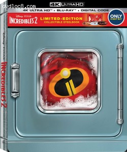 Incredibles 2 (Best Buy Exclusive SteelBook) [4K Ultra HD + Blu-ray + Digital] Cover