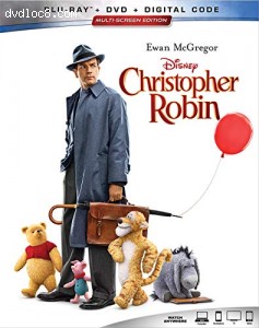 Christopher Robin [Blu-ray + DVD + Digital] Cover