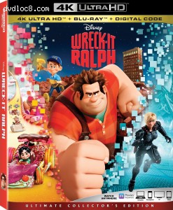 Wreck-It Ralph [4K Ultra HD + Blu-ray + Digital] Cover