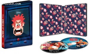 Wreck-It Ralph (Best Buy Exclusive SteelBook) [4K Ultra HD + Blu-ray + Digital] Cover
