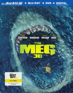 Meg, The [Blu-ray 3D + Blu-ray + DVD + Digital] Cover