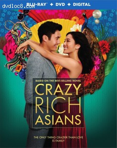 Crazy Rich Asians [Blu-ray + DVD + Digital] Cover