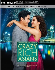 Crazy Rich Asians [4K Ultra HD + Blu-ray + Digital] Cover