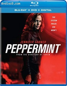 Peppermint [Blu-ray + DVD + Digital] Cover