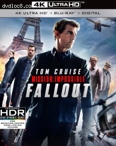 Mission: Impossible - Fallout [4K Ultra HD + Blu-ray + Digital] Cover