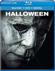 Halloween (2018) [Blu-ray + DVD + Digital] Cover