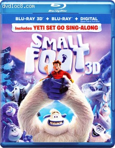 Smallfoot [Blu-ray 3D + Blu-ray + Digital] Cover